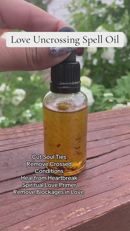 Love Uncrossing Ritual Spell Oil