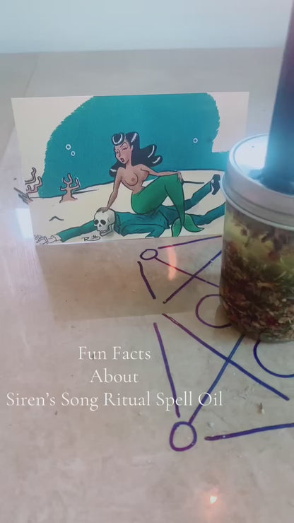 Siren’s Song Ritual Spell Oil